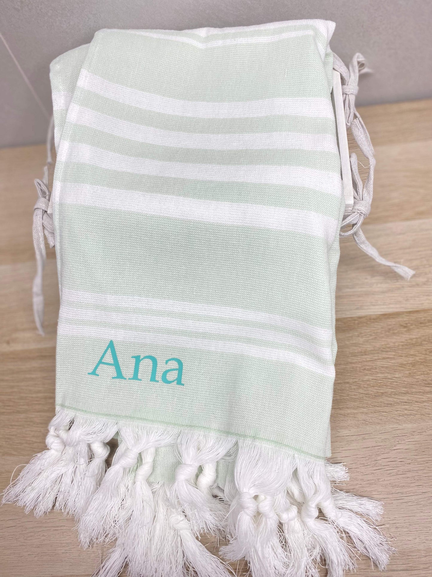 Toalla personalizada con nombre ❤️ - REGALA AMOR