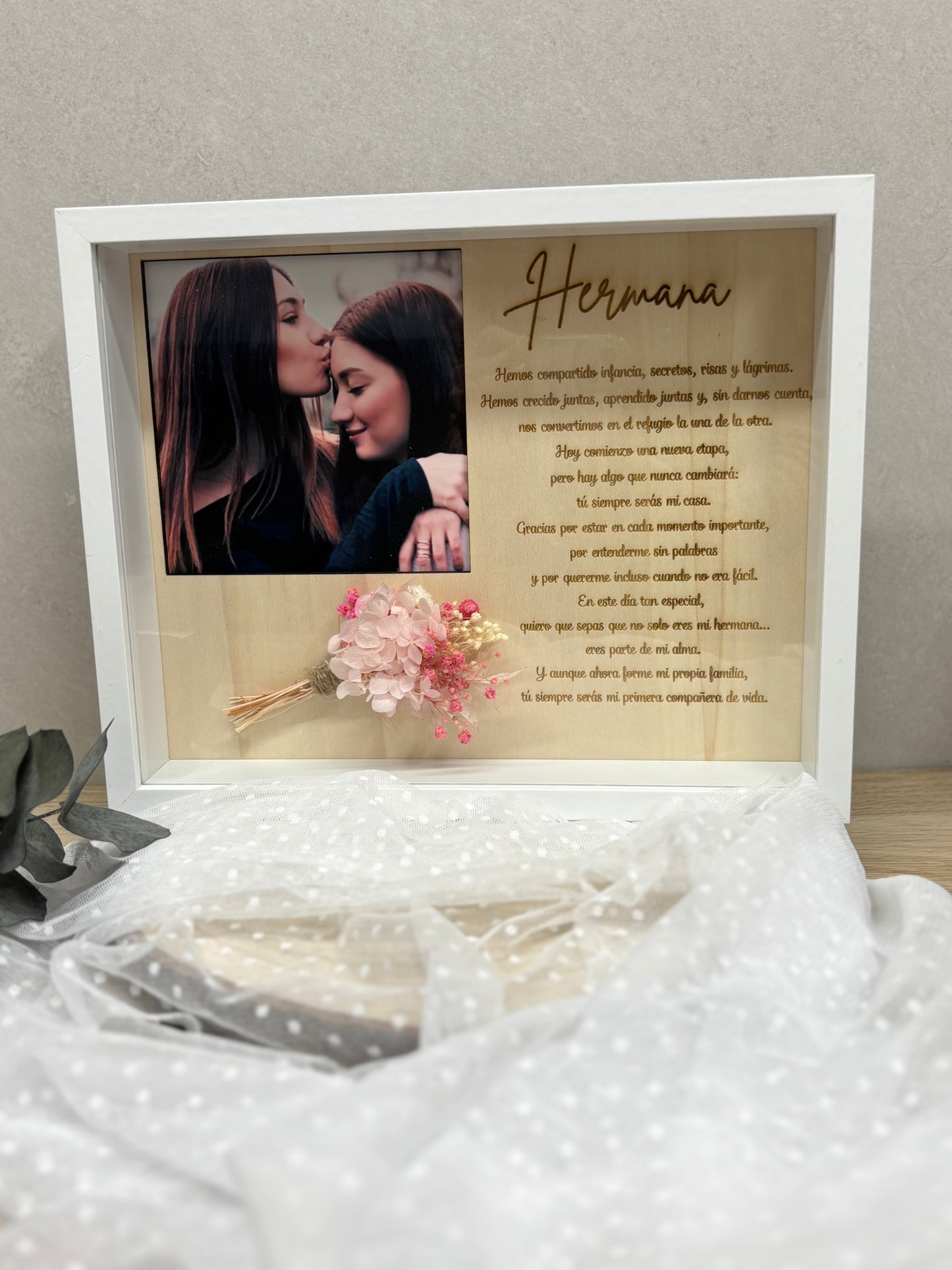 Cuadro “Hermana” – Un regalo lleno de amor y significado