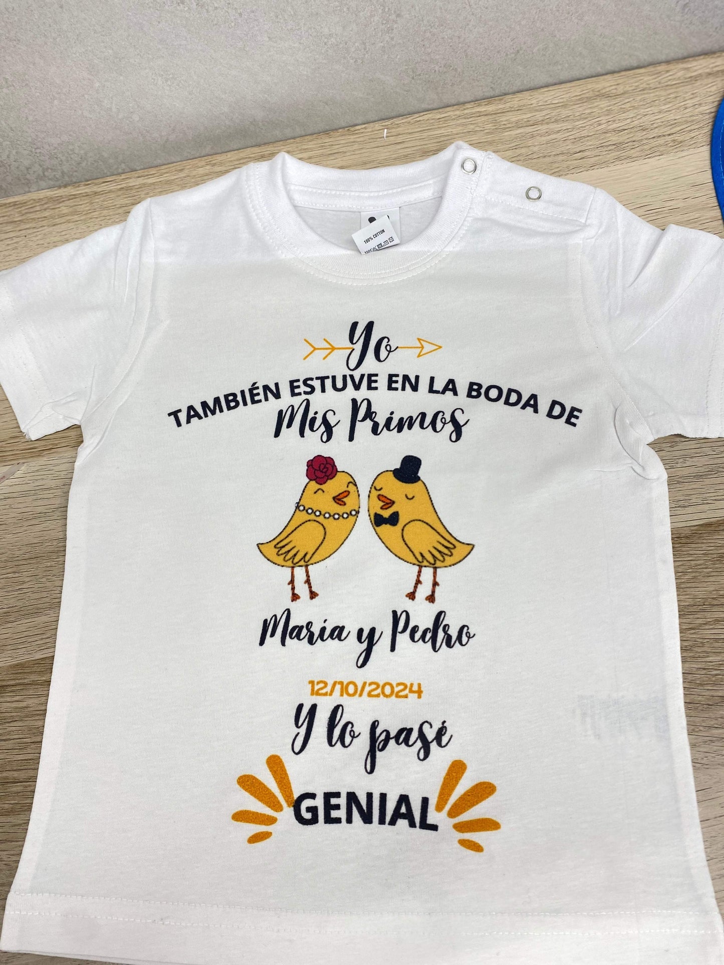 Camiseta personalizada boda - REGALA AMOR