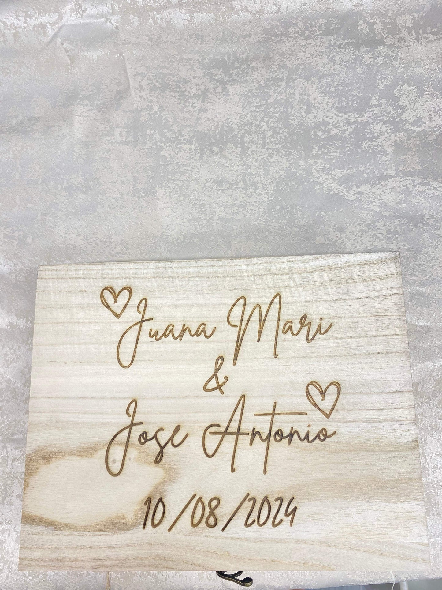 Caja para copas grabada - REGALA AMOR
