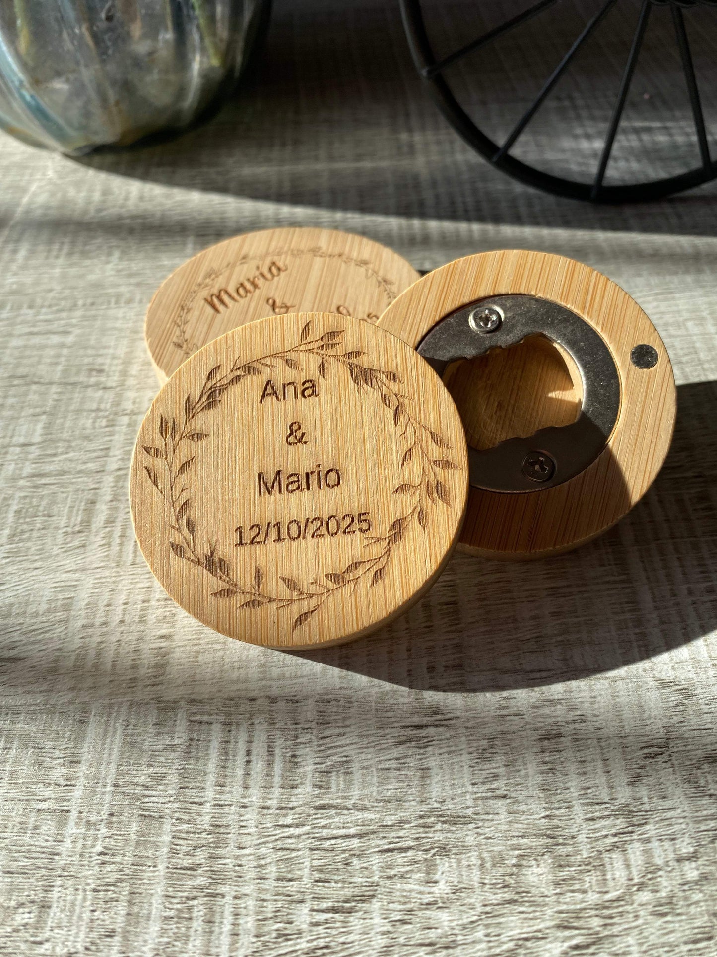 ABRIDOR CON IMAN REGALO PARA INVITADOS - REGALA AMOR