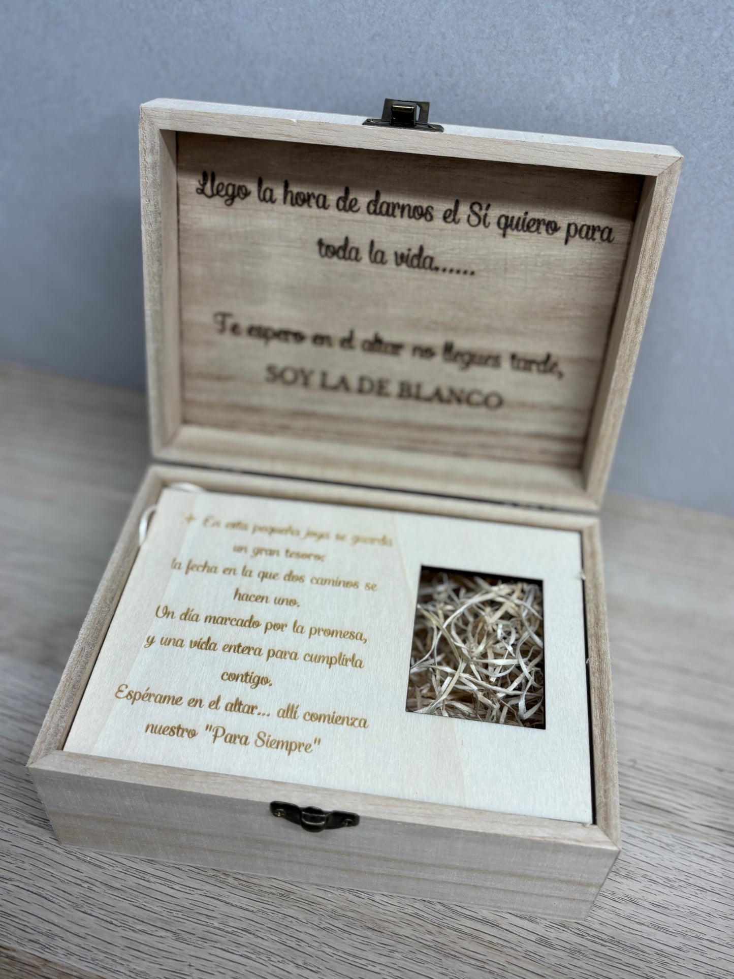 Caja para reloj “Novio” personalizada – Regalo novio