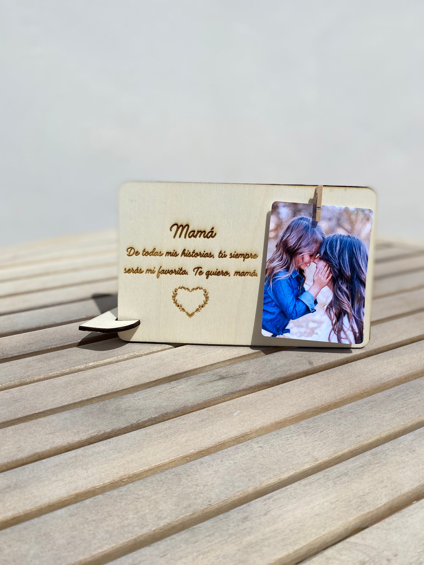 Cuadro Mamá Personalizado con Foto – Regalo Emotivo