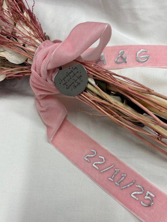 Cinta de ramo personalizada – Regalo especial para novia | Regala Amor