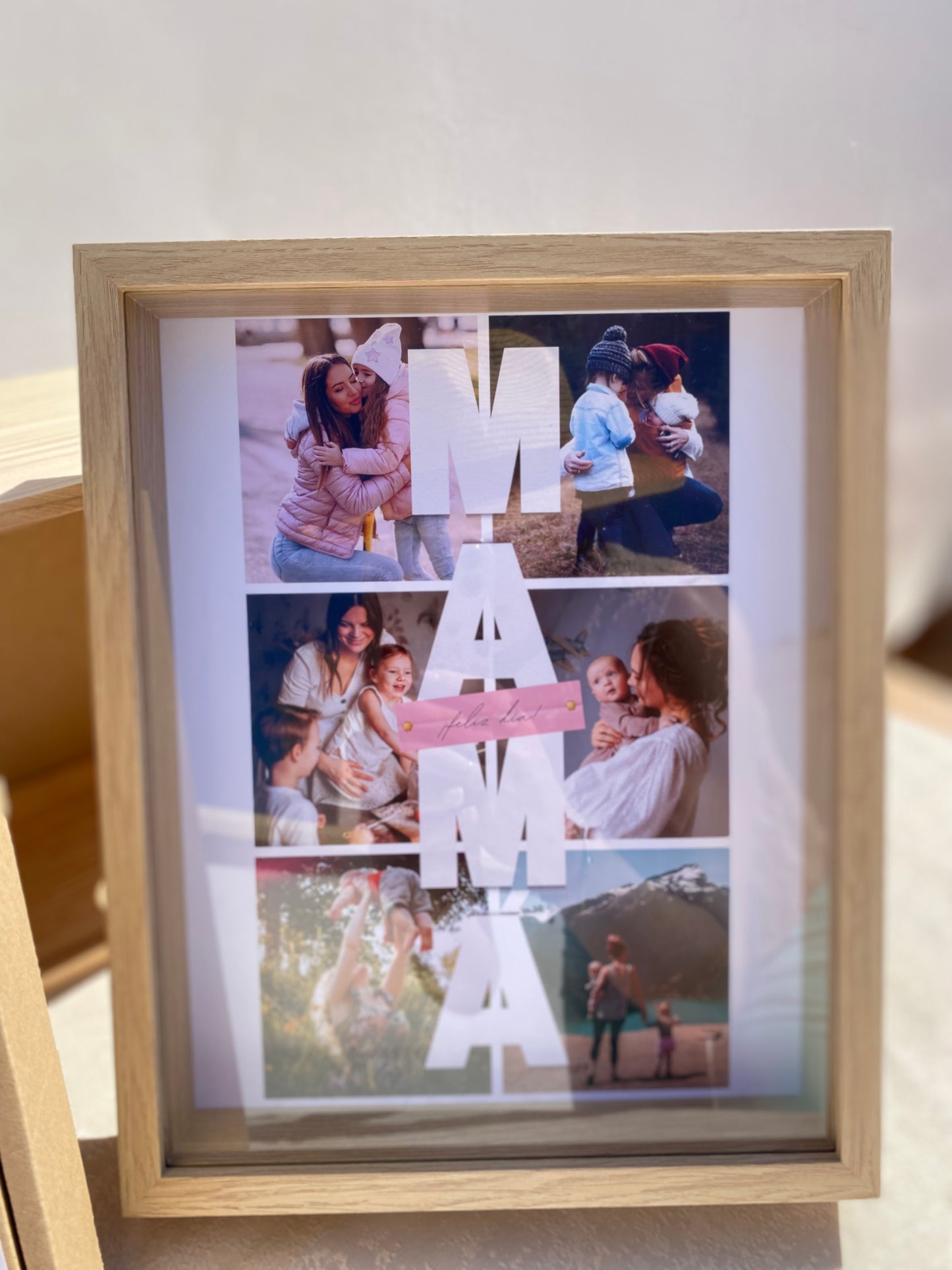 Cuadro Mamá Collage de Fotos – Regalo Personalizado