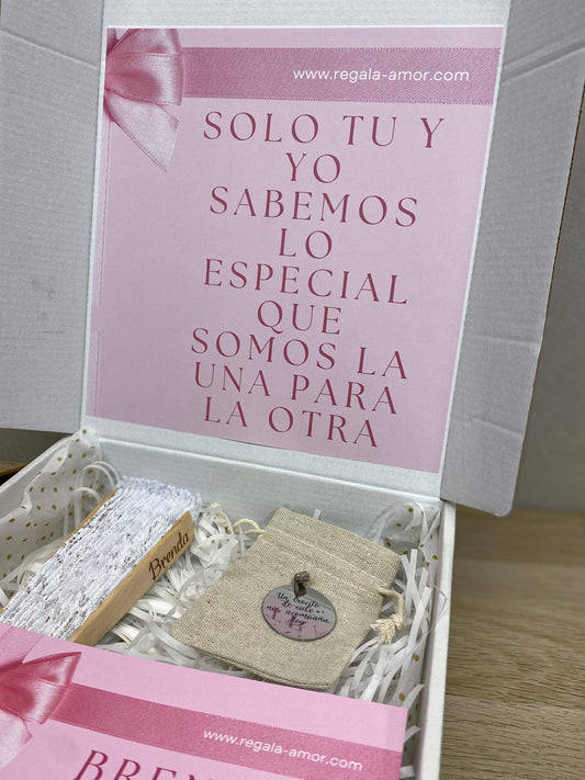 Caja personalizada novia - REGALA AMOR