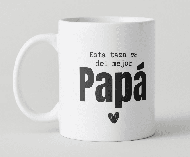 TAZA DEL MEJOR PAPÁ - REGALA AMOR