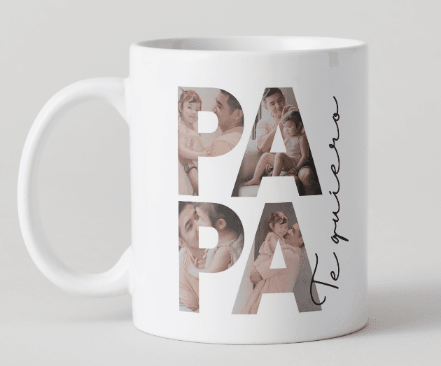TAZA FOTO PAPA - REGALA AMOR