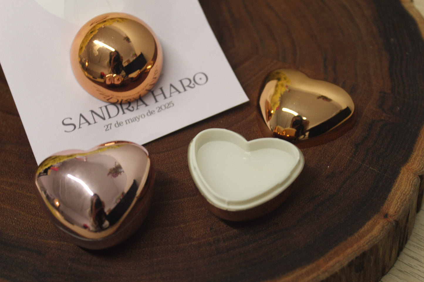 bálsamo labial + tarjeta regalo para invitados - REGALA AMOR