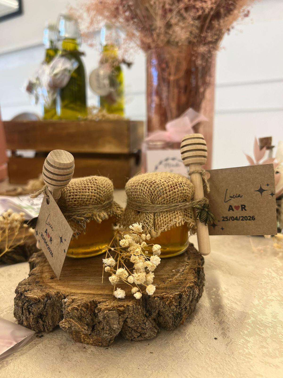 TARITOS DE MIEL DETALLE PARA INVITADOS - REGALA AMOR