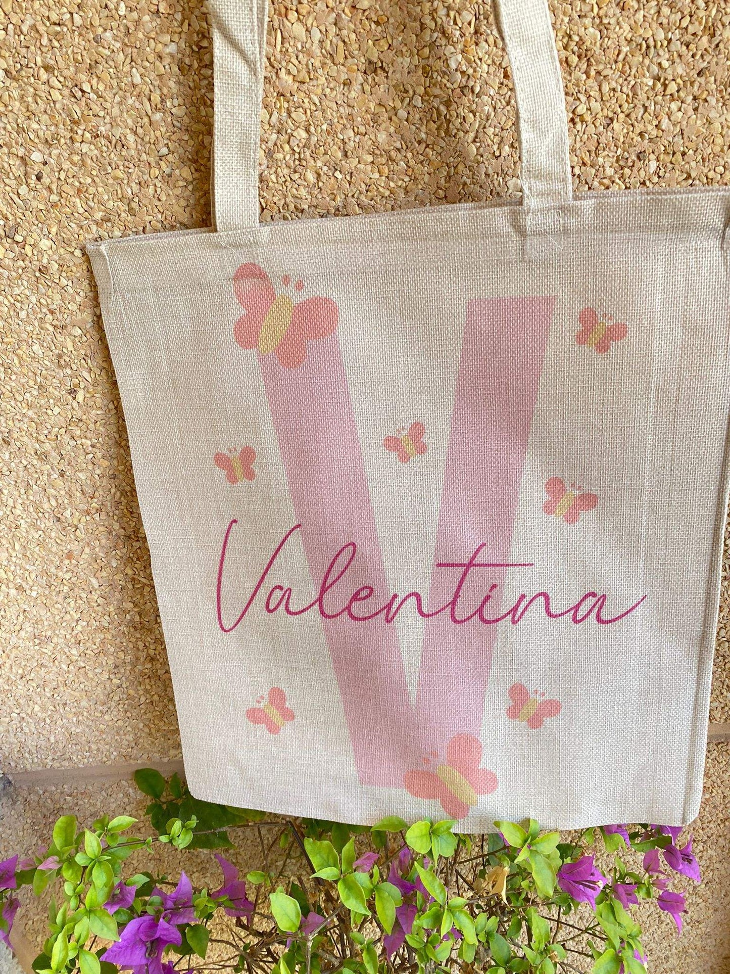 TOTE BAG MARIPOSAS INFANTIL - REGALA AMOR