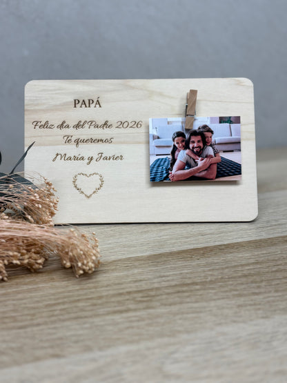 Papá placa