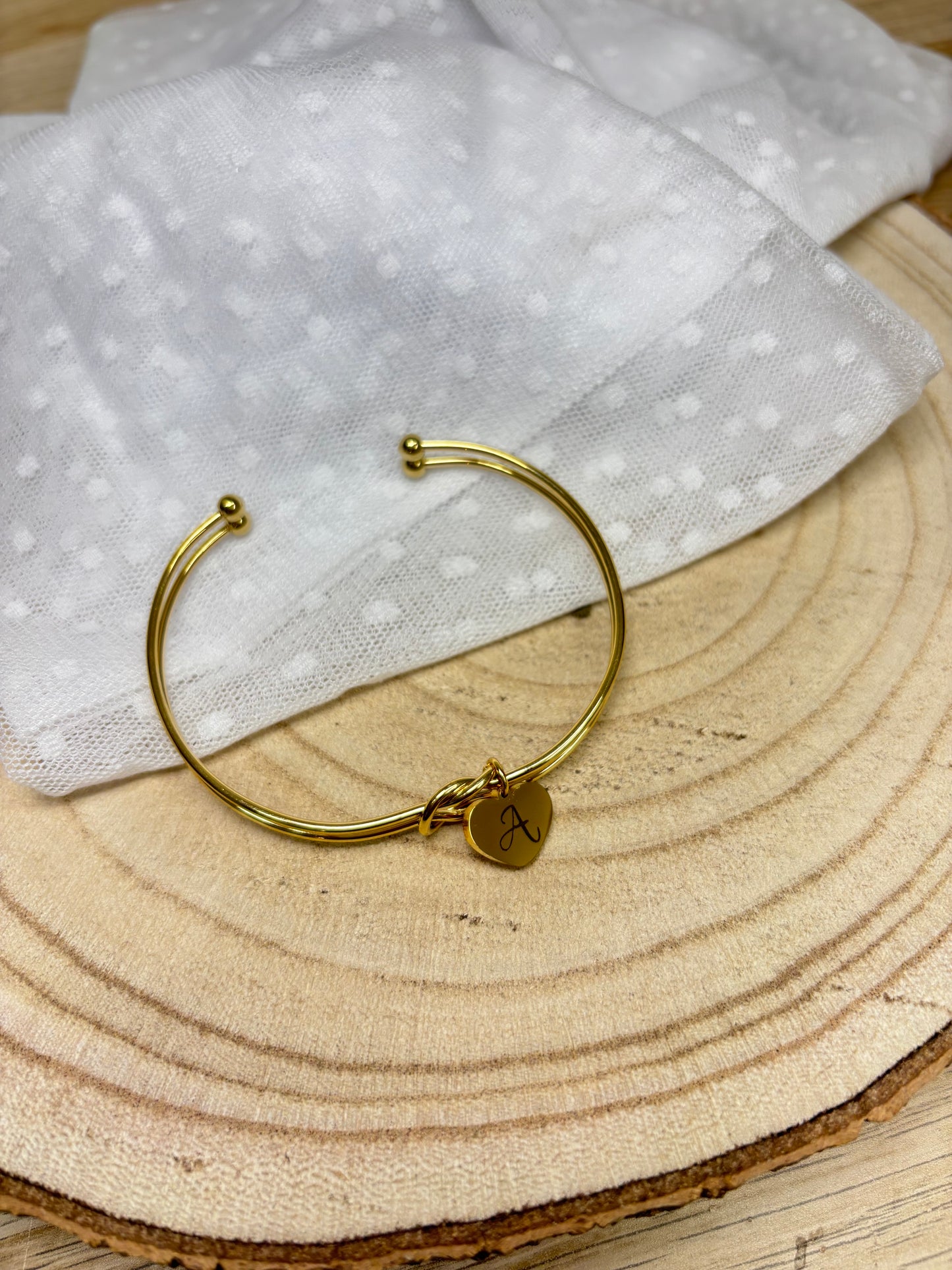 Pulsera Personalizada con Nombre o Inicial | Regalo Especial