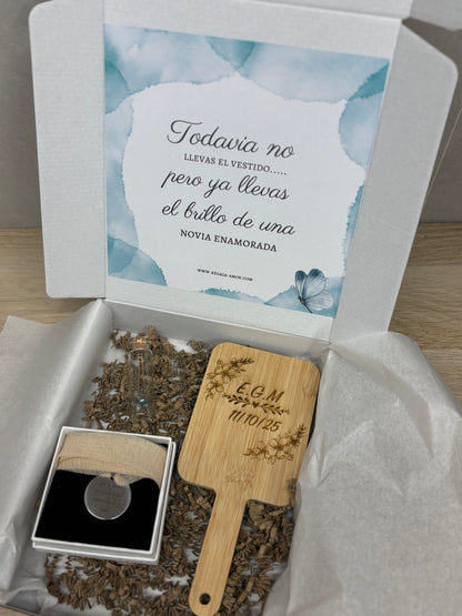 Caja Regalo Especial para Novia – Detalle Personalizado de Boda | Regala Amor