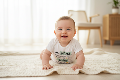 Body “Mi mamá es la leche” – Body personalizado bebé | Regala Amor