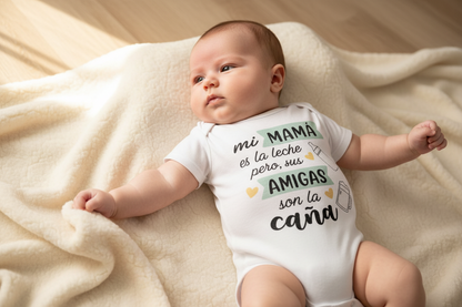 Body “Mi mamá es la leche” – Body personalizado bebé | Regala Amor