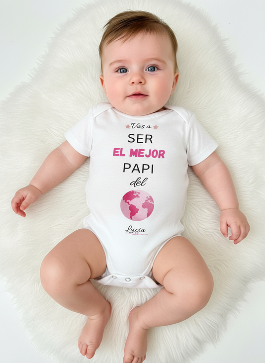 Body “Vas a ser el mejor papá del mundo” – Regalo embarazo | Regala Amor