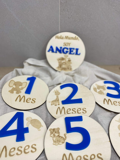 Disco cumple mes animales - REGALA AMOR