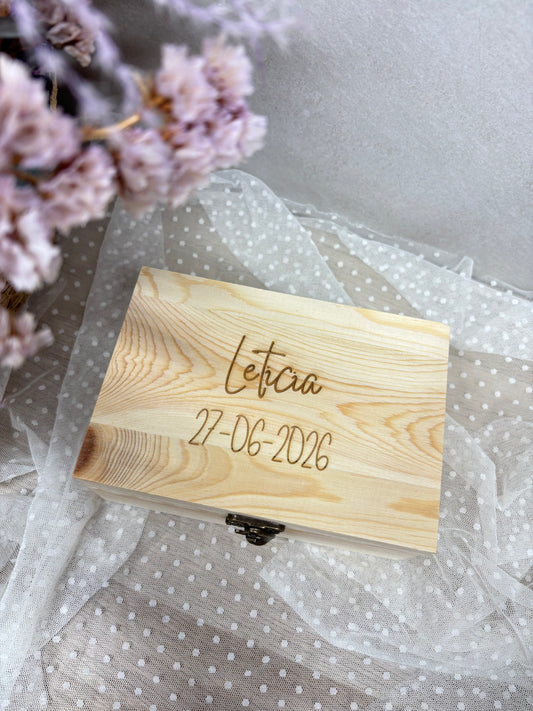 Caja para medalla con medalla con foto