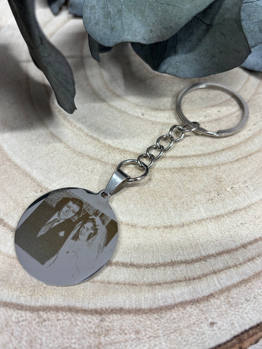 Llavero con foto personalizado