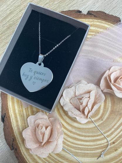 Collar Corazón personalizado - REGALA AMOR