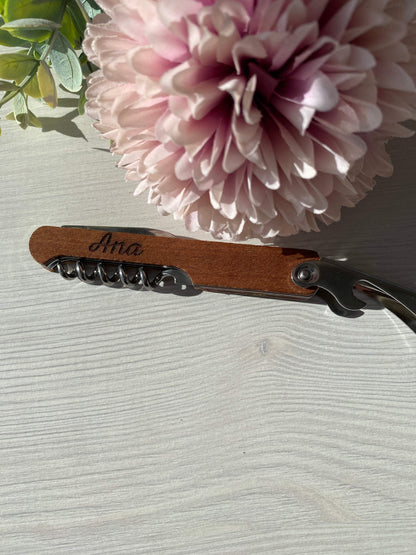 Sacacorchos personalizados regalo para invitados - REGALA AMOR