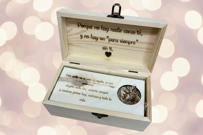 Caja para anillo personalizada