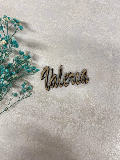 Marcasitios nombre madera - REGALA AMOR