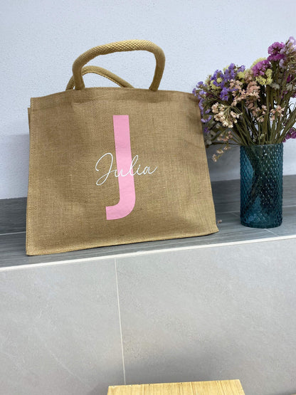 Bolsa de yute personalizada - REGALA AMOR