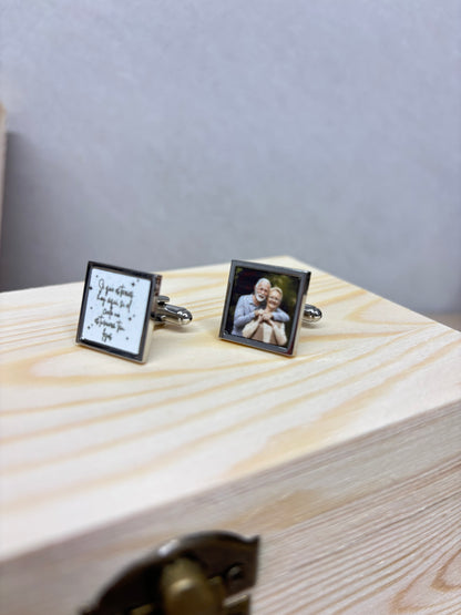 Gemelos con foto personalizados