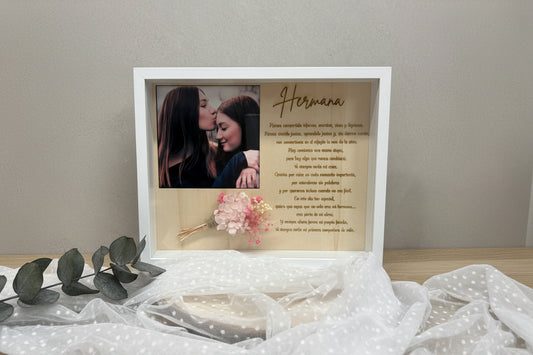 Cuadro “Hermana” – Un regalo lleno de amor y significado