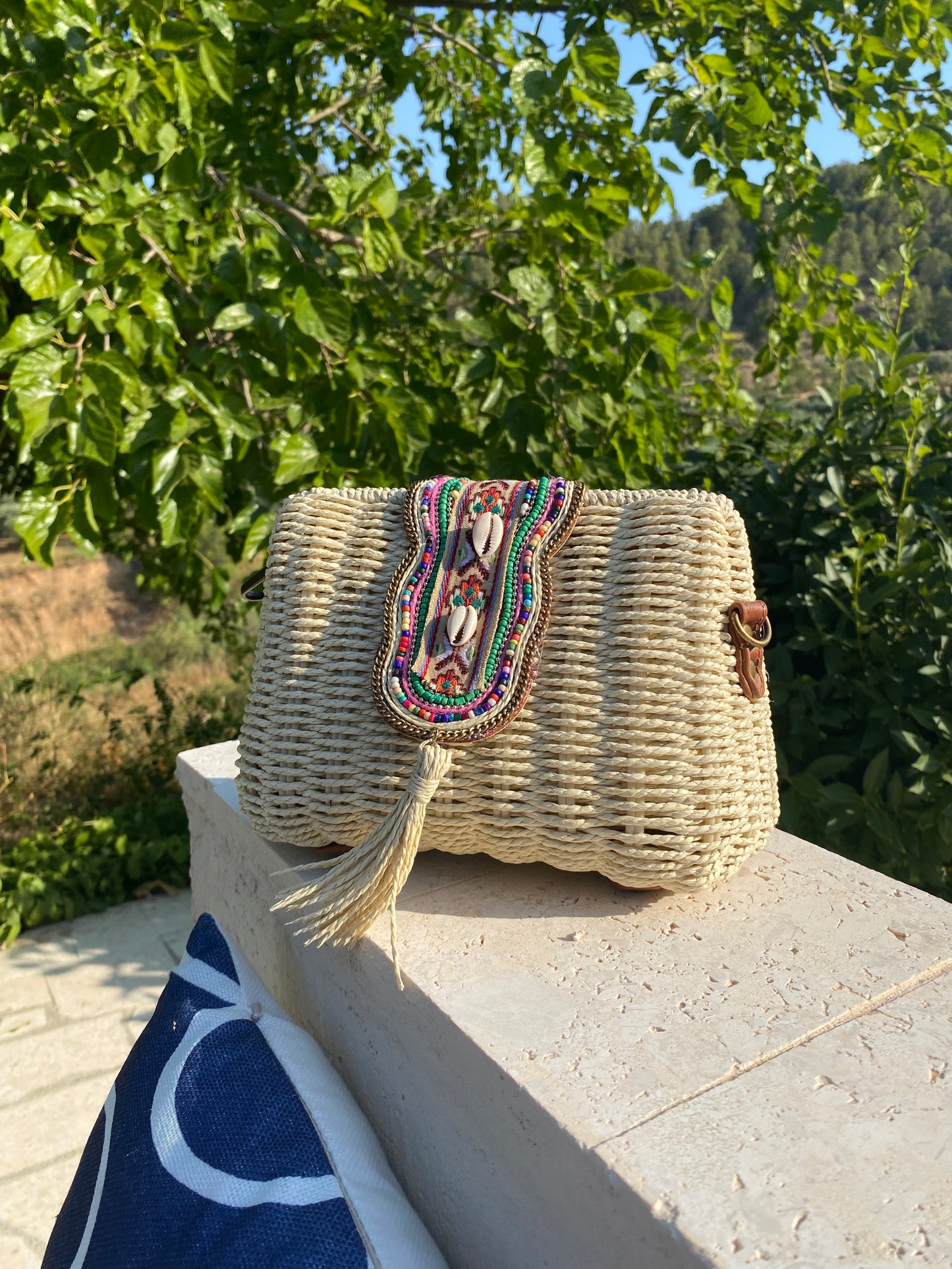 Bolso rafia verano