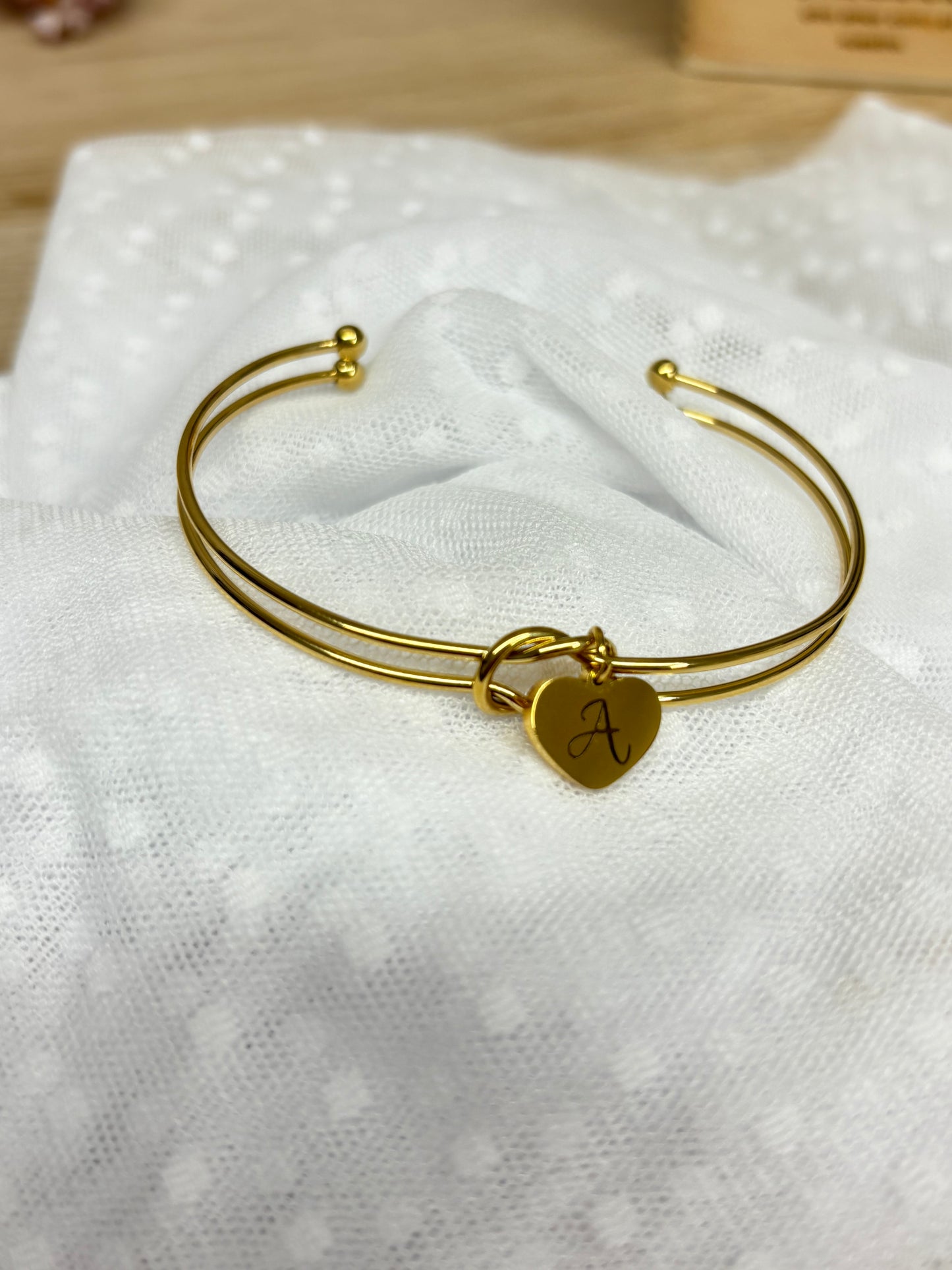 Pulsera Personalizada con Nombre o Inicial | Regalo Especial