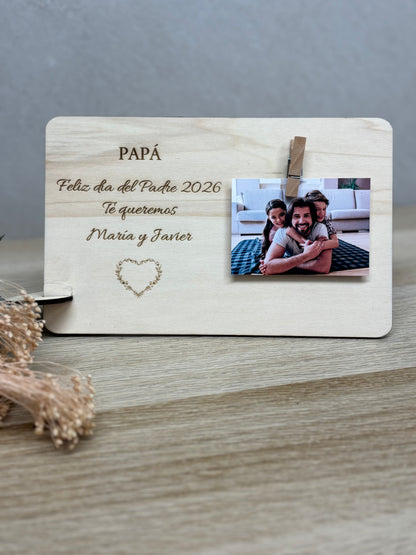 Papá placa