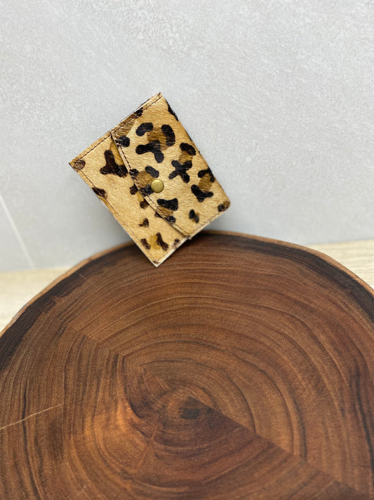 Monedero leopardo