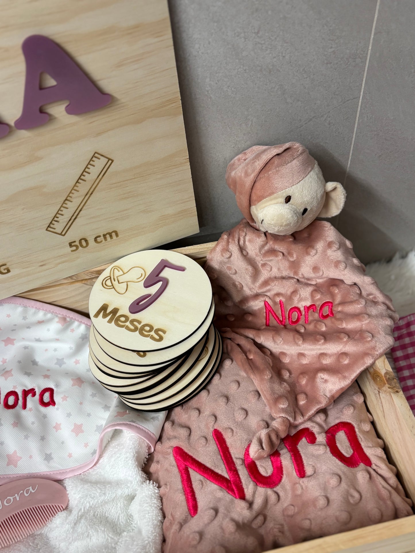 Pack regalo bebé personalizado