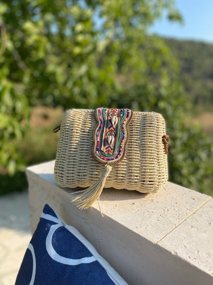 Bolso rafia verano