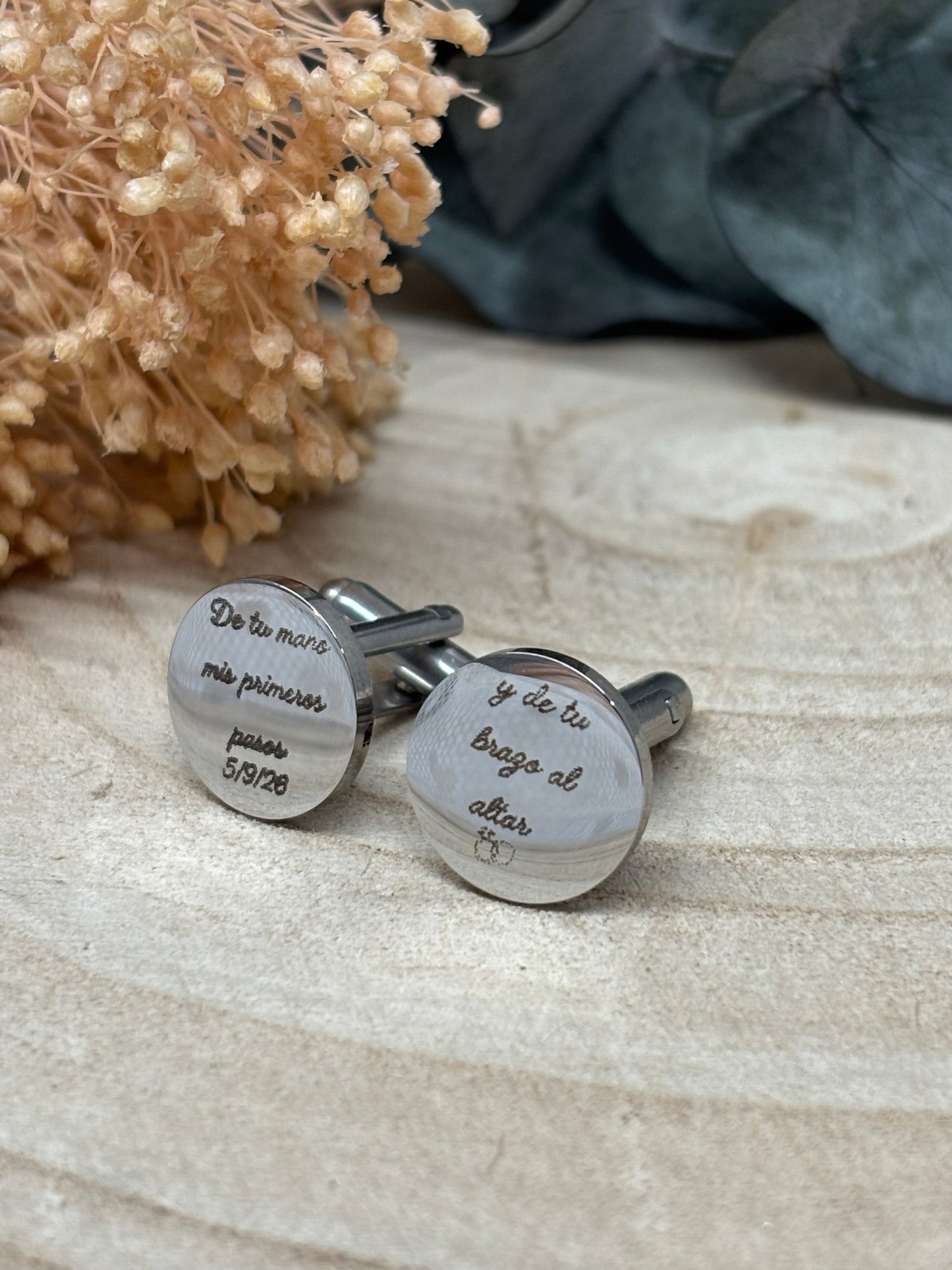 Caja papa con gemelos personalizados