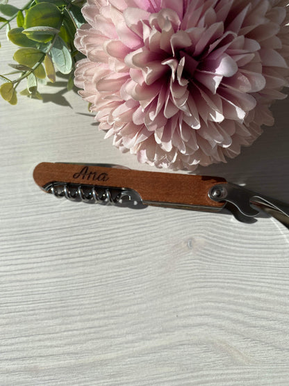 Sacacorchos personalizados regalo para invitados - REGALA AMOR