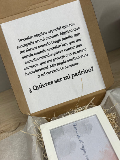Caja “¿Quieres ser mi padrino?” – Una pregunta con significado