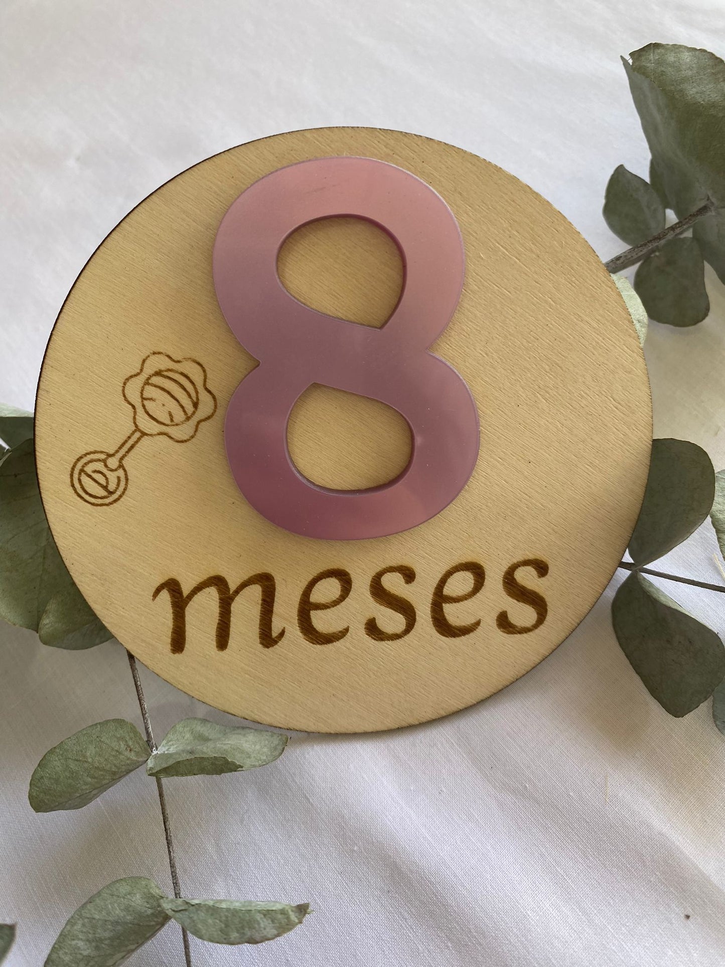 DISCOS CUMPLE MES PERSONALIZADOS