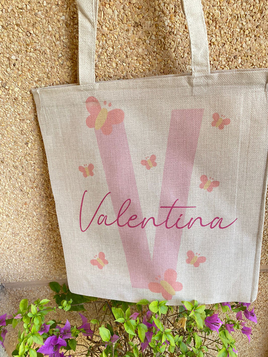 TOTE BAG MARIPOSAS INFANTIL