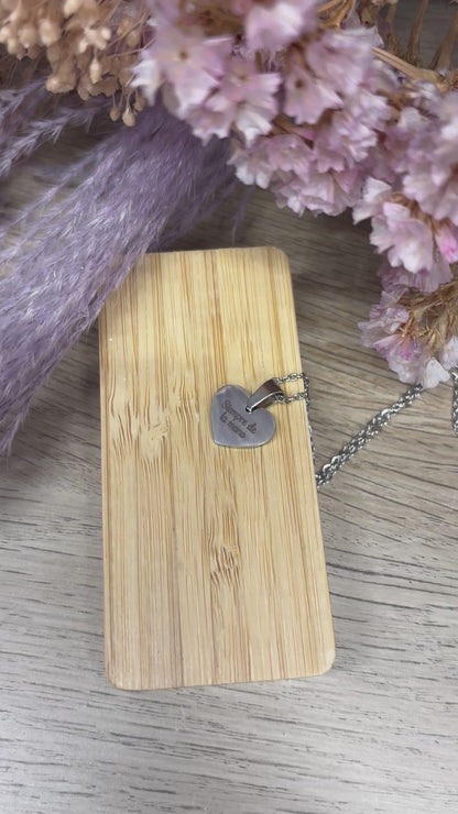 Collar personalizado para amiga con nombre grabado