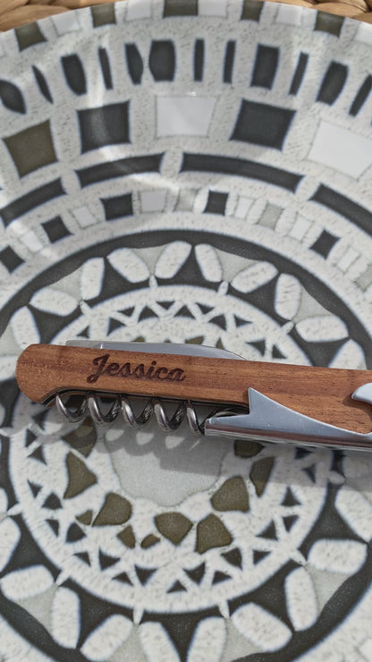 Sacacorchos personalizados regalo para invitados